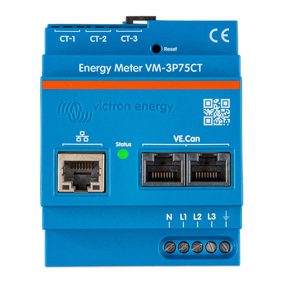 Victron Energy Meter VM-3P75CT Single + 3-Phase [REL200300100]