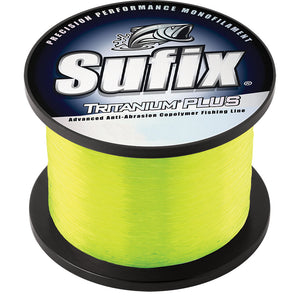 Sufix Tritanum Plus - 12lb - Chartreuse - 1200 yds [696-112CH]