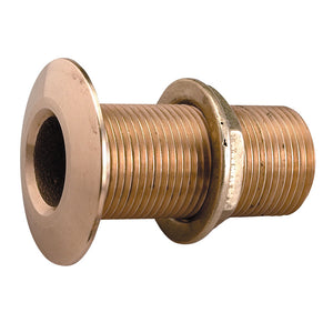 Perko 1/2" Thru-Hull Fitting w/Pipe Thread Bronze MADE IN   THE USA [0322DP4PLB] - Point Supplies Inc.