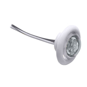 Innovative Lighting LED Bulkhead/Livewell Light "The Shortie" White LED w/ White Grommet [011-5540-7] - Point Supplies Inc.