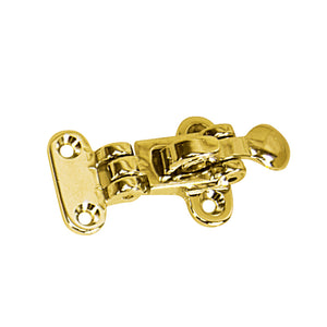 Whitecap Anti-Rattle Hold Down - Polished Brass [S-054BC] - point-supplies.myshopify.com