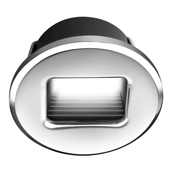 i2Systems Ember E1150Z Snap-In - Polished Chrome - Round - Cool White Light [E1150Z-11AAH] - Point Supplies Inc.