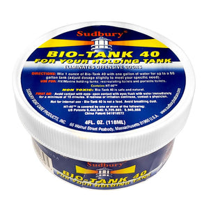 Sudbury Bio-Tank Holding Tank Treatment - 4oz *Case of 12* [926CASE] - Point Supplies Inc.