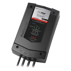 ProMariner ProMar1 DS Digital - 15 Amp - 3 Bank Charger [31515] - Point Supplies Inc.